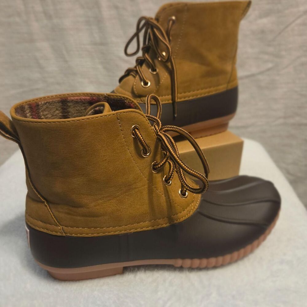 Simply-southern women's Brown and Tan Boots